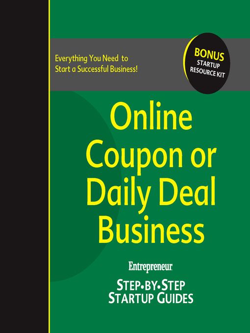 Title details for Online Coupon or Daily Deal Business by Rich  Mintzer - Available